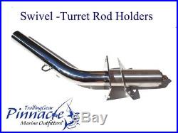 Blue fin Tuna / Swordfish Commercial Grade Swivel Rod Holder 316 Stainless NEW