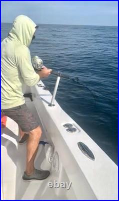 Bluefin Tuna Boat Rod Holder Pole Assist Leverage Support Bar Dev Fishing