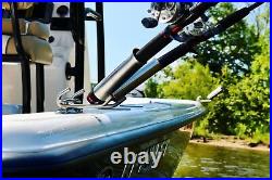 Boat Cleat rod holders No drilling stainless steel strong and removable
