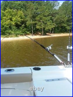 Boat Cleat rod holders No drilling stainless steel strong and removable