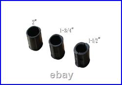 BroCraft Clamp-On Twin Fishing Rod Holder Aluminum Boat T-Top Rail Mount 2 Rod