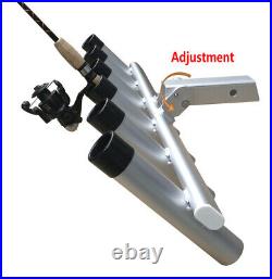 BroCraft Hitch Mount 6 Pole Rod Holder /Hitch Fishing Rod Holder /Truck Rod Rack
