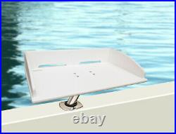 Brocraft Bait Table/ Boat Fillet Table / Boat Cutting Board for Rod Holder Mount