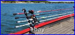 Brocraft Crappie Rod Holder Transport Rack Boat Rod Storage System