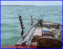 Brocraft Crappie Rod Holder Transport Rack Boat Rod Storage System