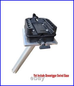 Brocraft Universal 9 Aluminum Downrigger Gimbal Mount
