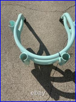 Bucket Rac Rods and Bucket Holder for Fishing Seafoam color