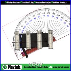 Bull Bar Rod Holder with Adjustable Angle