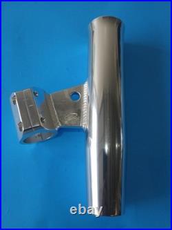 C. E. Smith Aluminum Clamp-On Rod Holder fits 1-1/2 or 1-2/3 Outer Diameter