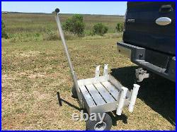 CABOOSE Fishing Cart Beach Buggy Hitch Cart