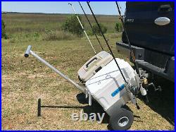 CABOOSE Fishing Cart Beach Buggy Hitch Cart