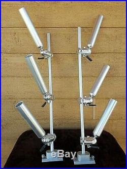 CISCO Vertical Tree Mast Triple Rod Holder PKG BRAND NEW SET OF 2/BARGAIN PRICED