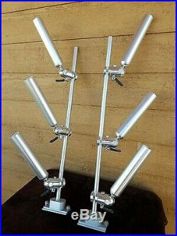 CISCO Vertical Tree Mast Triple Rod Holder PKG BRAND NEW SET OF 2/BARGAIN PRICED