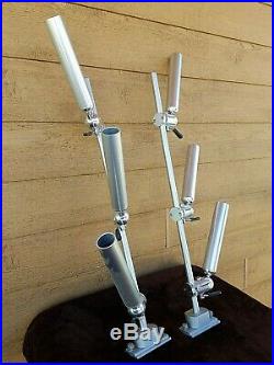 CISCO Vertical Tree Mast Triple Rod Holder PKG BRAND NEW SET OF 2/BARGAIN PRICED