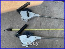 Cannon Easi Troll Manual Downriggers (2) with rod holders, adjustable arms