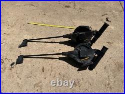 Cannon Easi Troll Manual Downriggers (2) with rod holders, nice shape