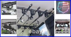 Car Fishing 4 Rod Holder Adjustable 35 to 57 Inch, Heavy Duty Vehicle Fishing