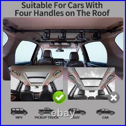 Car Fishing 4 Rod Holder Adjustable 35 to 57 Inch, Heavy Duty Vehicle Fishing