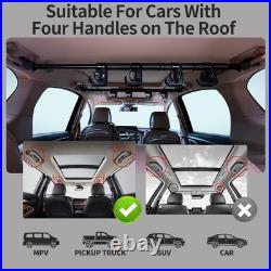 Car Fishing 4 Rod Holder Adjustable 35 to 57 Inch, Heavy Duty Vehicle Fishing Po