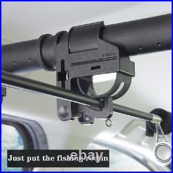 Car Fishing 4 Rod Holder Adjustable 35 to 57 Inch, Heavy Duty Vehicle Fishing Po