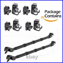 Car Fishing 4 Rod Holder Adjustable 35 to 57 Inch, Heavy Duty Vehicle Fishing Po