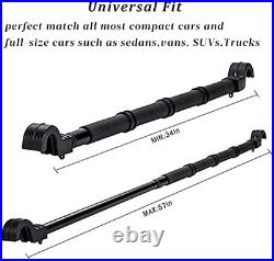 Car Fishing 4 Rod Holder Adjustable 35 to 57 Inch, Heavy Duty Vehicle Fishing Po