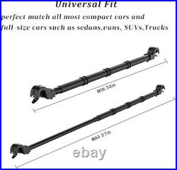Car Fishing 4 Rod Holder Adjustable 35 to 57 Inch, Heavy Duty Vehicle Fishing Po