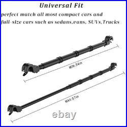 Car Fishing 4 Rod Holder Adjustable 35 to 57 Inch, Heavy Duty Vehicle Fishing Po