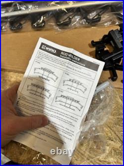 Carmate rod holder inno fishing rod car holder simple J hook 7 rods stacked JP Carmate rod holder inno fishing rod car holder simple J hook 7 rods stacked JP