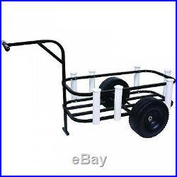 Carrier Rolling Wagon Cooler Trolley Surf Beach Cart Fishing Pier Buggy Runner