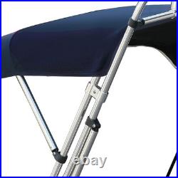 Clamp-On Fishing Rod Rack Marine Grade Aluminum Rod Holder Storage Rack
