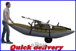 Colorado Pontoon Fishing Boat Inflatable Transport Wheel Motor Mount, Rod Holder