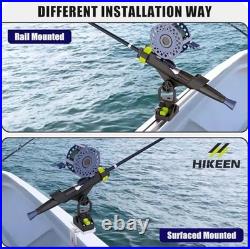 Combo Mount Fishing Rod Holders 360 4pack Rod Holder+rail Mount+track Mount