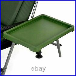 Comfortable Outdoor Fishing Armchair With Side Table And Fishing Rod Holder