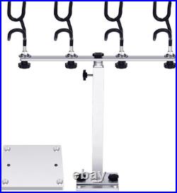 Crappie Fishing Rod Holders for Boat Catfish Pole Holder Trolling Rod Rack Angle