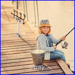 Crappie Fishing Rod Holders for Boat Catfish Pole Holder Trolling Rod Rack Angle