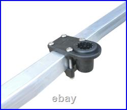 Crappie Rod Holder for Pontoon Boat/ Pontoon Boat Rod Holder System/ Square Rail
