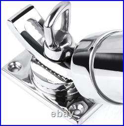 Deck Mount Fishing Rod Holder, Marine Grade Stainless Steel Adjustable Fishing