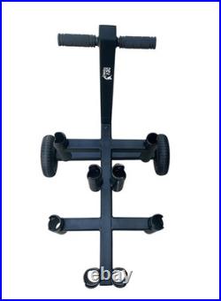 Dev Fishing Offshore Rod Holder Organizer Storage Dock Transport Roller Cart