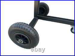 Dev Fishing Offshore Rod Holder Organizer Storage Dock Transport Roller Cart