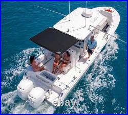 Dev Fishing SS100 Center Console Boat Rod Holder Stern Sun Shade Cover BLACK