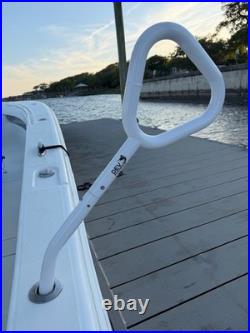 Dev Fishing Support Rod Holder Safety Boarding Pole Handle Assist Grip Rail