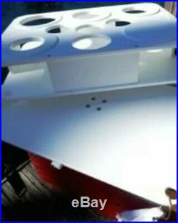 Docktail Bar Prem Boat Bar & Bait Table Combo! Magma Adjustable Rod Holder Mount