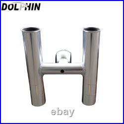 Dolphin Boat T TOP Twin Rod Holder Fishing Boat Center Console T Top Rod Holder