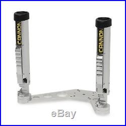 Downriggers 1907024 Mount Cannon Innovative Adjustable Dual Axis Rod Holders