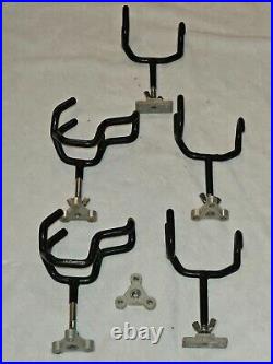 Driftmaster Rod holders with Star bases, Lot of 5 (Used), Li'l Pro Series
