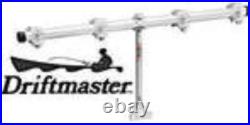 Driftmaster T250 4 Place Trolling Bar With Bases Fits 3/8 Rod Holders