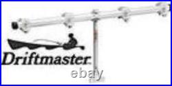 Driftmaster T250 4 Place Trolling Bar With Bases Fits 3/8 Rod Holders