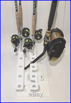 Electric Reels Work In This 17 Rod Rack Plus a 5 Curved Butt / Bent Butt Holder