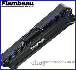 Elegant Black Portable Fishing Rod Storage, 65 ft Rod Capacity, Easy Transport